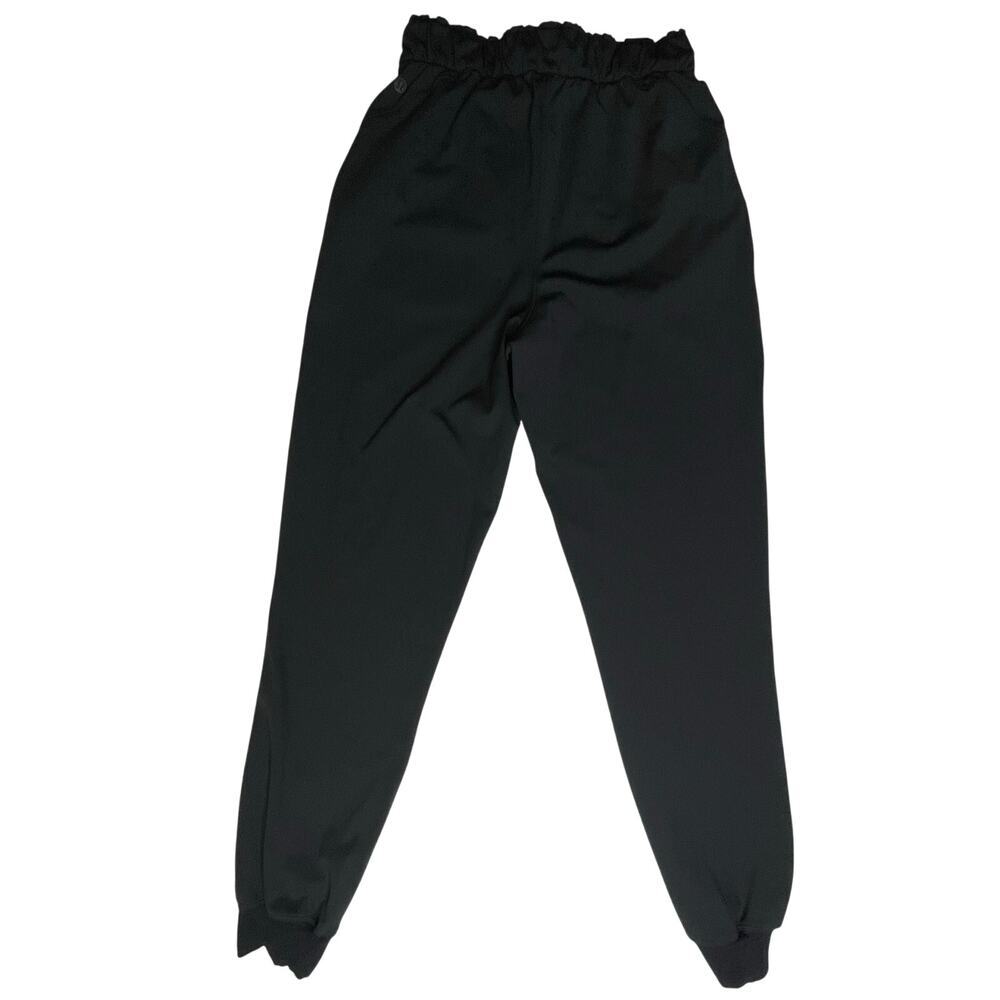 Lululemon Keep Moving Ankle Jogger Pant size 4 Black High Rise Drawstring - Picture 5 of 10